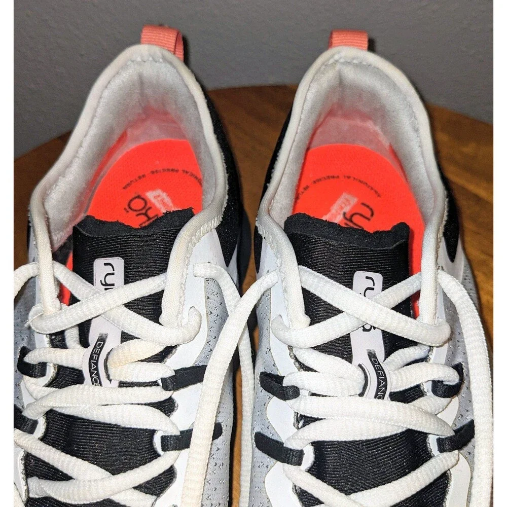 Ryka Definace Training Shoes Women's 9.5 Frost Gray Lightweight Gym Walking